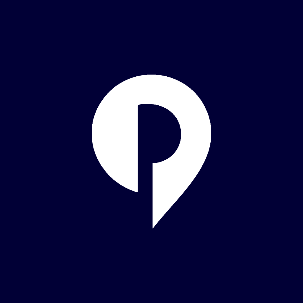 Pay Partner Logo - stylized P and location pin icon